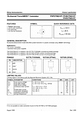DataSheet PHD27NQ10T pdf
